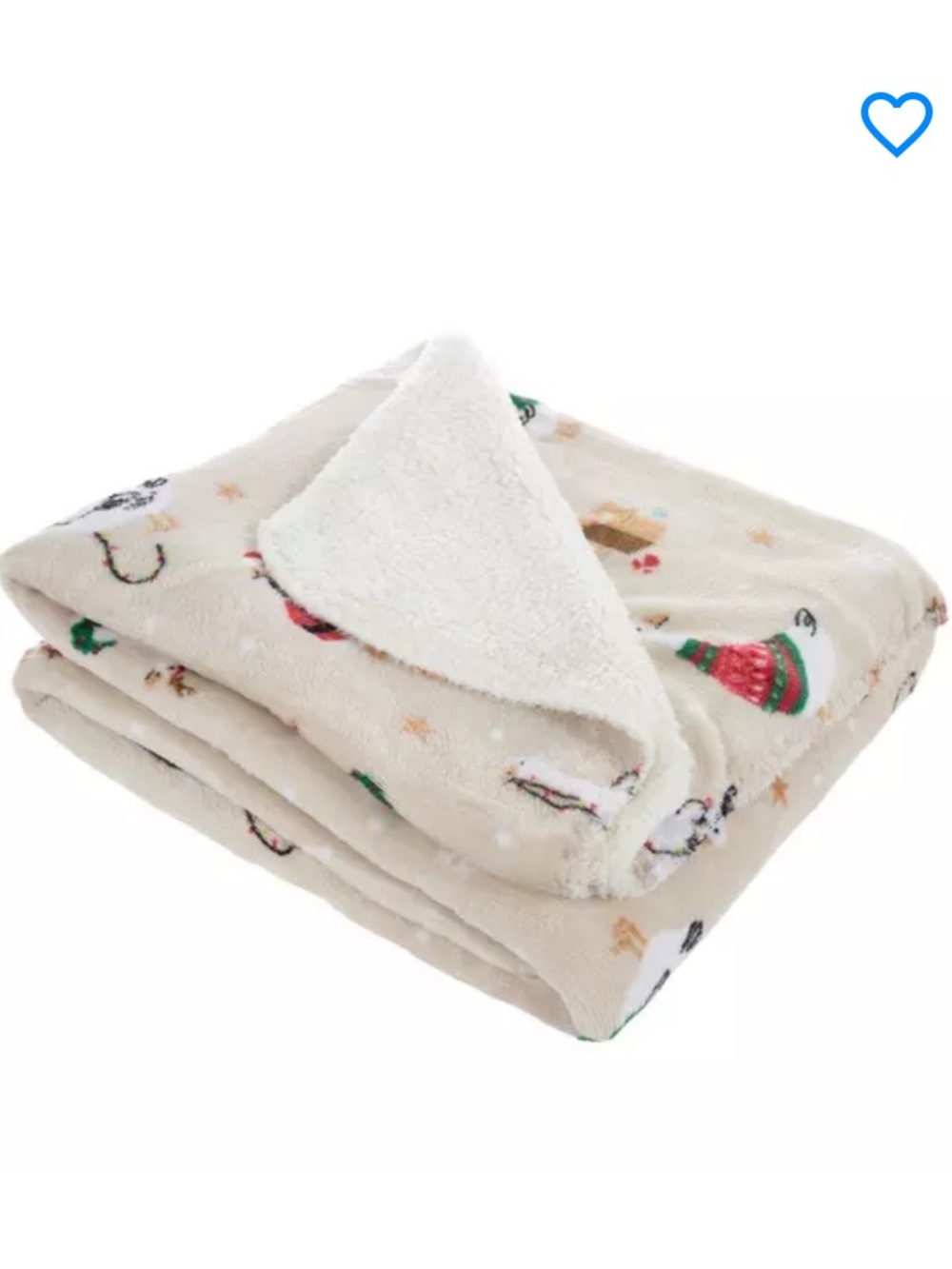 New! Christmas Goose Sherpa Throw Blanket by Hobby Lobby 2026